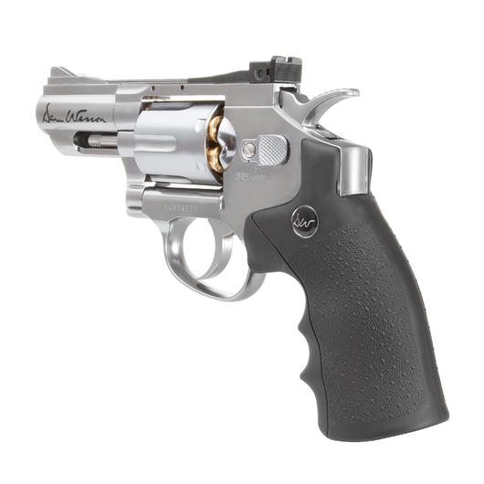 ASG Dan Wesson 2,5 Zoll CO2 Revolver Kal. 4,5mm Diabolo silber Bild 2