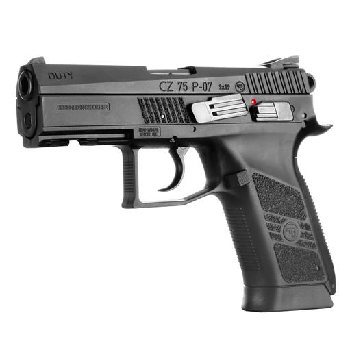 ASG CZ 75 P-07 Duty CO2 Luftpistole Kal. 4,5mm BB Blowback schwarz Bild 1