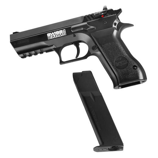 Swiss Arms SA 941 CO2 Luftpistole Kal. 4,5mm BB Metallschlitten schwarz Bild 4