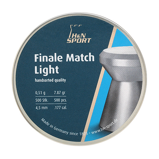 H&N Flachkopf-Diabolos Finale Match Light 4,5mm 500 Stck Bild 3