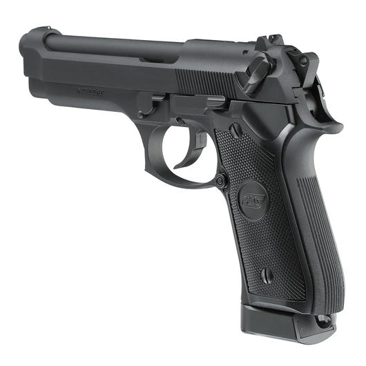 ASG X9 Classic CO2 Luftpistole 4,5mm BB Vollmetall Blowback schwarz Bild 2