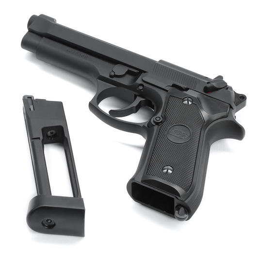 ASG X9 Classic Vollmetall CO2 BlowBack Luftpistole 4,5mm BB schwarz Bild 4