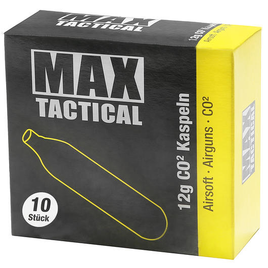Max Tactical CO2-Kapseln 10 Stck je 12g