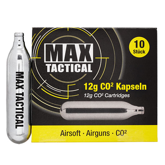 Max Tactical CO2-Kapseln 10 Stck je 12g Bild 2
