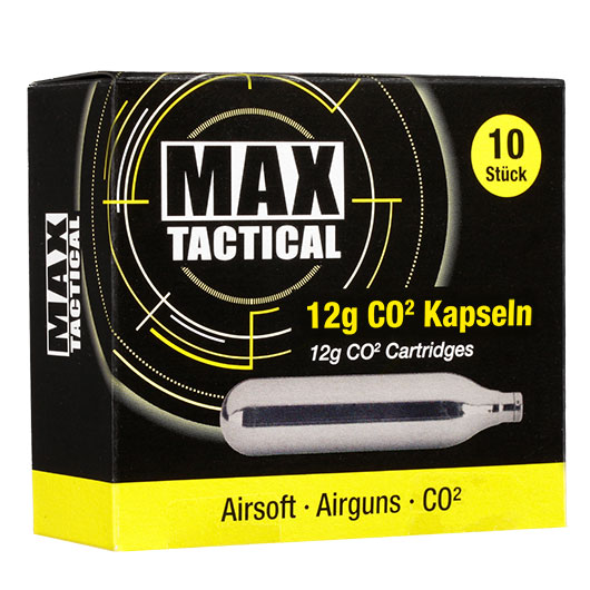 Max Tactical CO2-Kapseln 10 Stck je 12g Bild 6