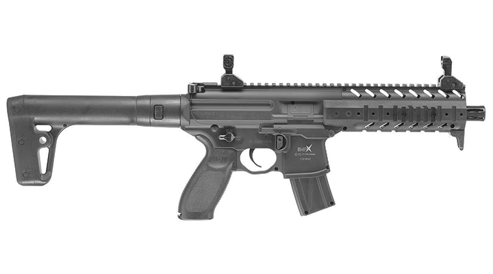 Sig Sauer MPX CO2-Luftgewehr Kal. 4,5mm Diabolo schwarz Bild 3