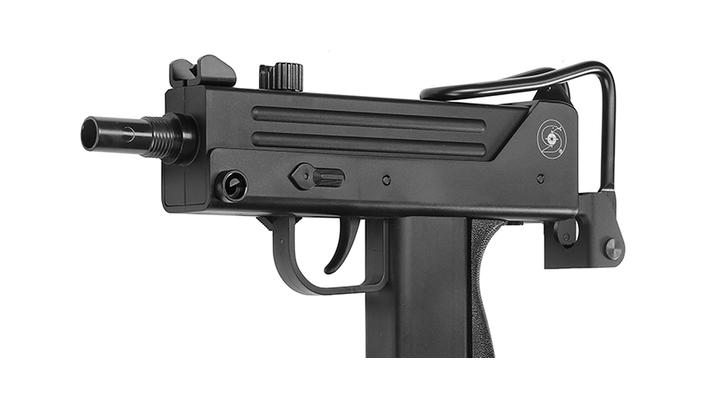 Versandrcklufer ASG / KWC Ingram M11 CO2 NBB Luftpistole 4,5mm BB schwarz Bild 4