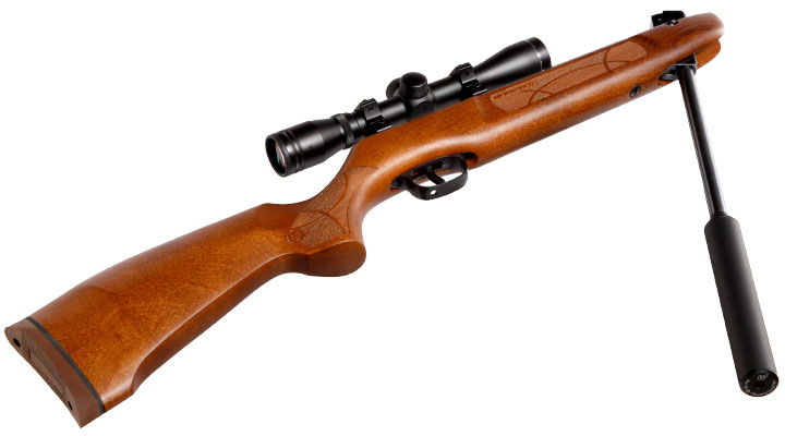Weihrauch HW 50 MII Luftgewehr Kal. 4,5mm mit Schalldmpfer und Zielfernrohr Bild 11