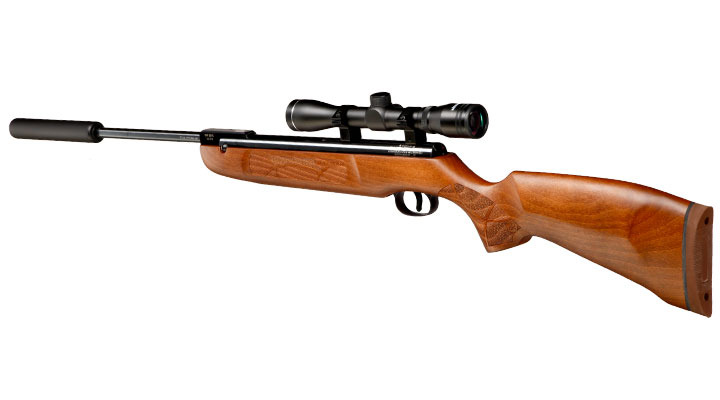 Weihrauch HW 50 MII Luftgewehr Kal. 4,5mm mit Schalldmpfer und Zielfernrohr Bild 2