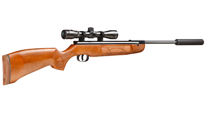 Weihrauch HW 50 MII Luftgewehr Kal. 4,5mm mit Schalldmpfer und Zielfernrohr Bild 5