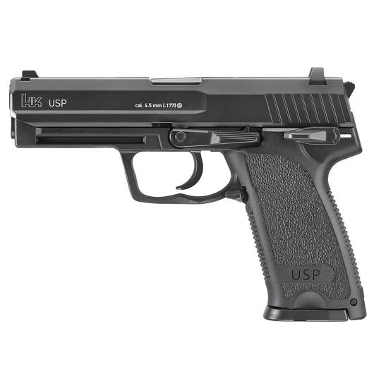 Heckler & Koch USP CO2 Luftpistole Blowback Kal. 4,5mm BB schwarz