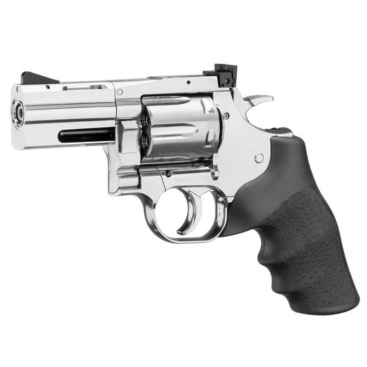 ASG Dan Wesson 715 2,5 Zoll CO2 Revolver Kal. 4,5 mm Diabolo silber