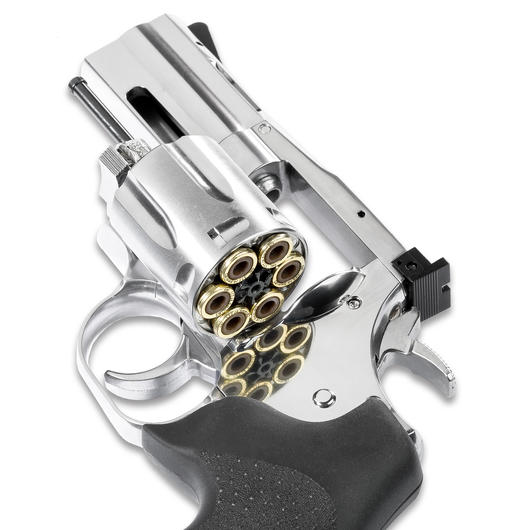 ASG Dan Wesson 715 2,5 Zoll CO2 Revolver Kal. 4,5 mm BB silber Bild 3