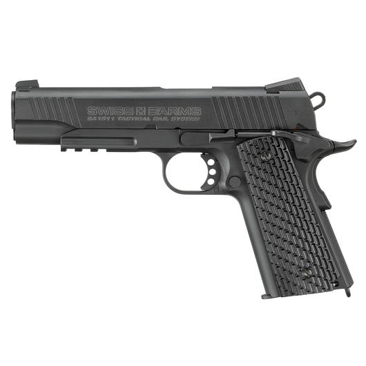 Swiss Arms SA 1911 TRS CO2 Luftpistole Kal. 4,5 mm BB schwarz Vollmetall