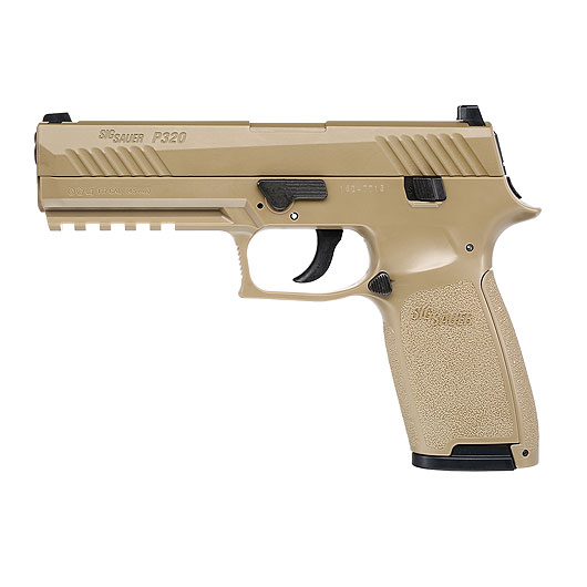 Sig Sauer P320 CO2 Luftpistole Kal. 4,5 mm Diabolo/BB Blowback coyote tan