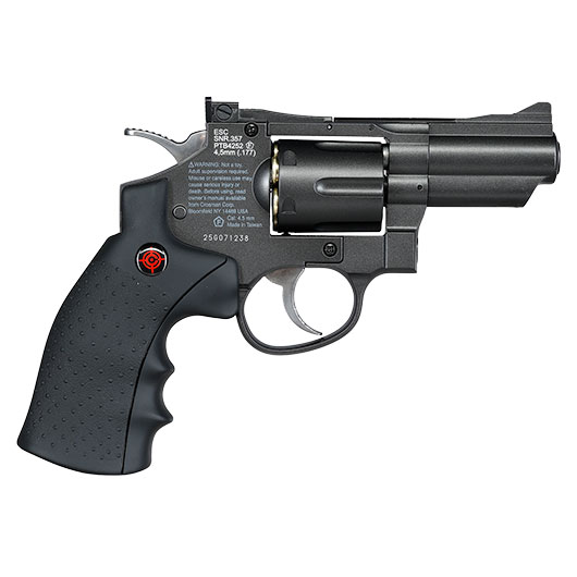 Crosman SNR 357 CO2 Revolver Kal. 4,5 mm BB / Diabolo anthrazit Bild 3