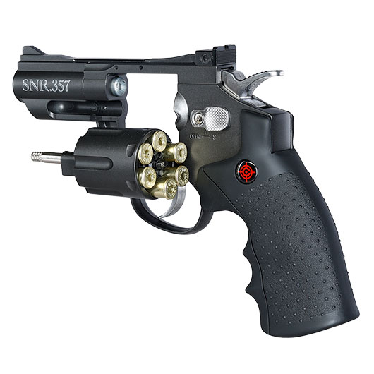 Crosman SNR 357 CO2 Revolver Kal. 4,5 mm BB / Diabolo anthrazit Bild 6