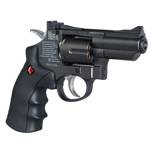 Crosman SNR 357 CO2 Revolver Kal. 4,5 mm BB / Diabolo anthrazit Bild 7