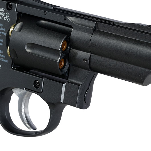 Crosman SNR 357 CO2 Revolver Kal. 4,5 mm BB / Diabolo anthrazit Bild 9