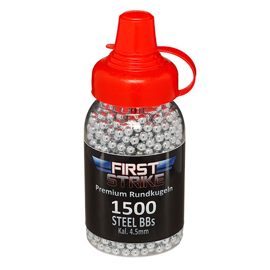 First Strike Carbonstahl Rundkugeln 4,5 mm 1500 St. Schnelllader Bild 2