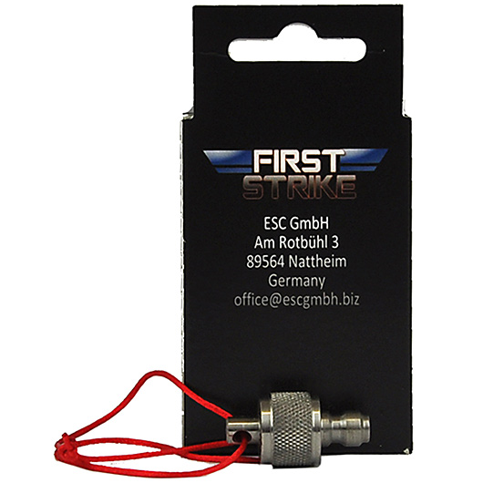 First Strike Pressluft Test- und Staubschutzstecker Bild 1