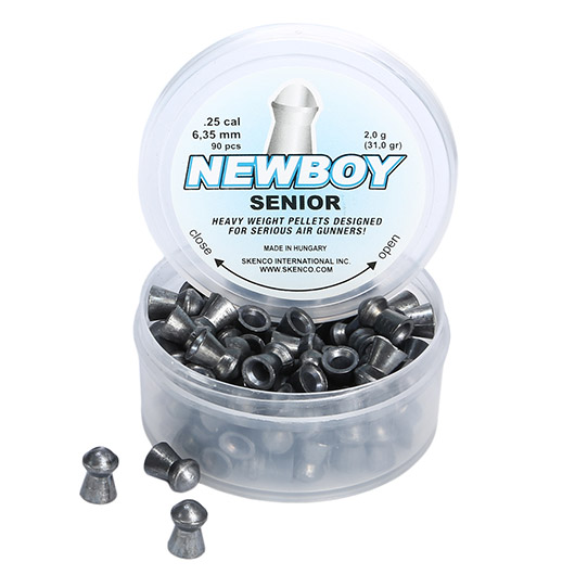 Skenco Newboy Senior Rundkopf-Diabolos Ka. 6,35mm 90 Stck