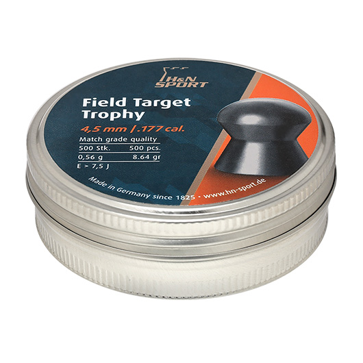 H&N Rundkopf-Diabolo Field Target Trophy 4,5 mm 500 Stck Bild 1