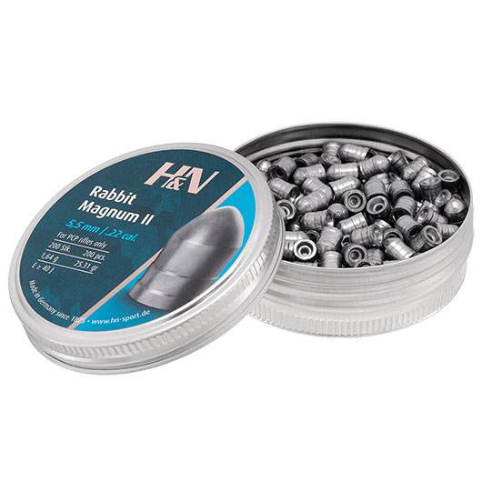 H&N Spitzkopf-Diabolo Rabbit Magnum II 5,5 mm 200 Stck extra schwer Bild 2