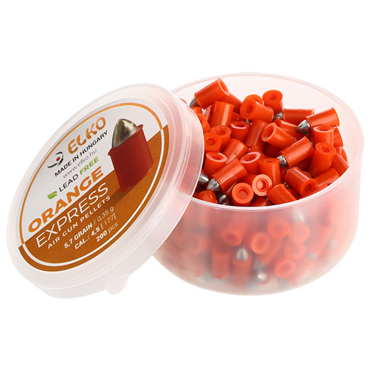 Elko Spitzkopf-Diabolos Orange Express Kal. 4,5 mm 200er Dose Bild 2