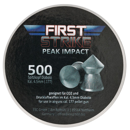 First Strike Spitzkopf-Diabolos Peak Impact 4,5 mm 500 Stck Bild 3