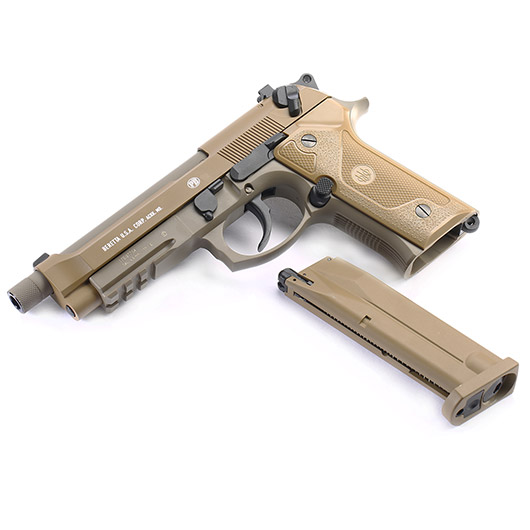 Beretta M9 A3 CO2 Luftpistole Kal. 4,5 mm BB FDE Bild 6