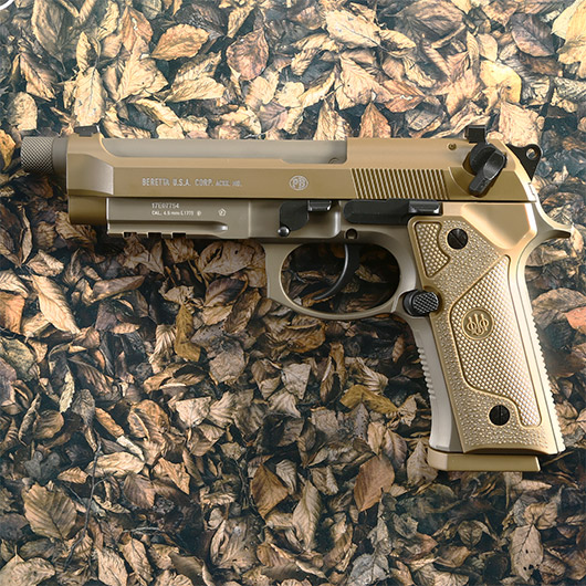 Beretta M9 A3 CO2 Luftpistole Kal. 4,5 mm BB FDE Bild 7