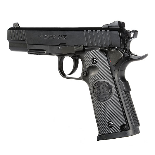 ASG STI Duty One CO2 Luftpistole Kal. 4,5mm BB Non Blowback Metallschlitten schwarz Bild 2