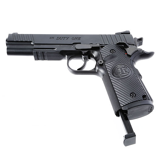 ASG STI Duty One CO2 Luftpistole Kal. 4,5mm BB Non Blowback Metallschlitten schwarz Bild 5