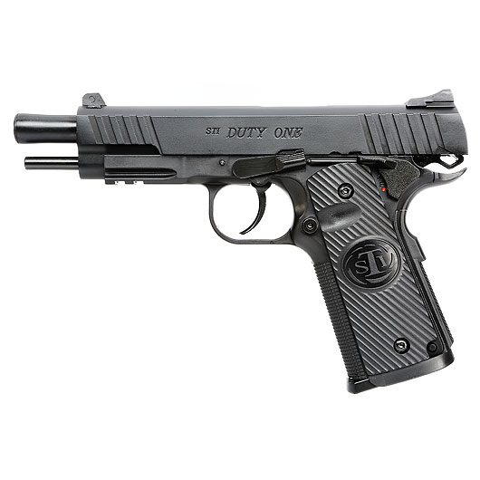 ASG STI Duty One CO2 Luftpistole Kal. 4,5mm BB Non Blowback Metallschlitten schwarz Bild 6