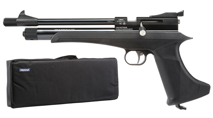 Diana Chaser Match Pistol CO2-Luftpistole Kal. 4,5 mm Diabolo inkl. Diana Futteral