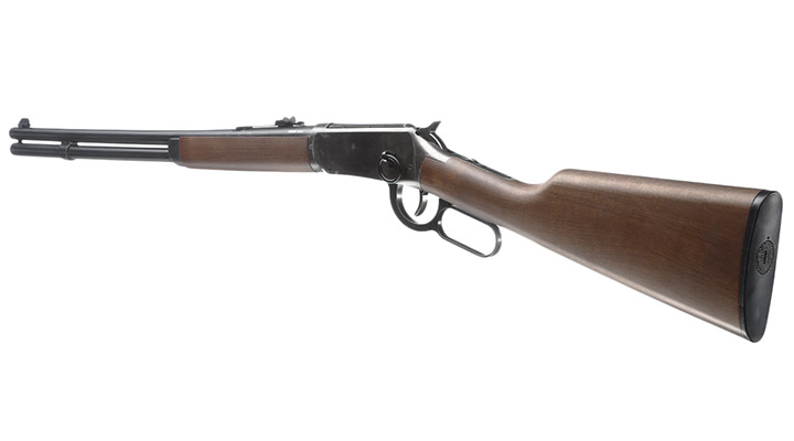 Legends Cowboy Rifle Luftgewehr Kal. 4,5 mm BB + Stahl-BBs + Kugelkasten + Schiescheiben + CO2 Kapseln Bild 2