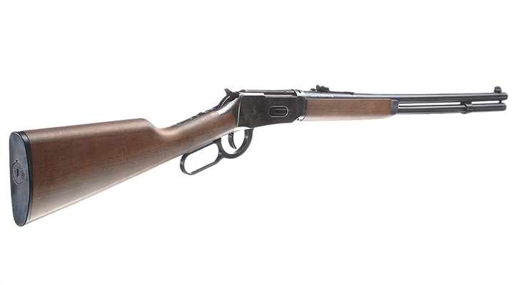 Legends Cowboy Rifle Luftgewehr Kal. 4,5 mm BB + Stahl-BBs + Kugelkasten + Schiescheiben + CO2 Kapseln Bild 3