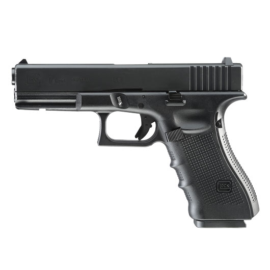 Glock 17 Gen. 4 CO2 Luftpistole Kal. 4,5 mm BB schwarz Metallschlitten