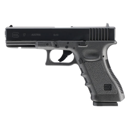 Glock 17 Gen. 3 CO2-Pistole Kal. 4,5 mm Diabolo/Stahl-BB inkl. Glock Pistolenkoffer