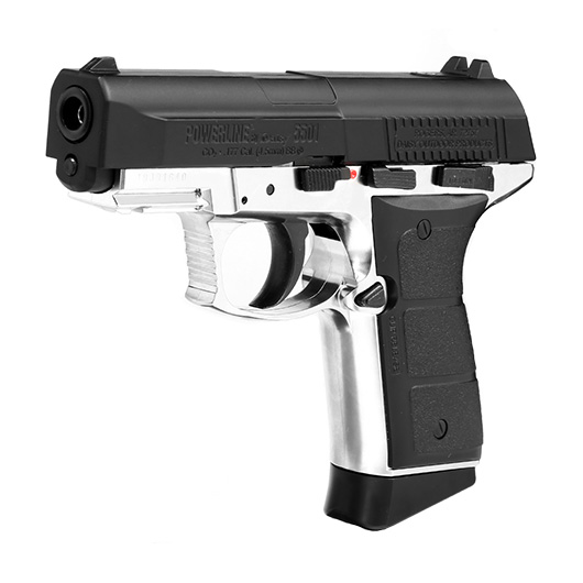 Daisy Mod. 5501 Powerline CO2 Luftpistole Kal. 4,5 mm BB Blowback Metallschlitten schwarz/silber Bild 1