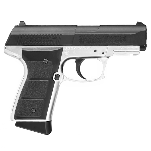 Daisy Mod. 5501 Powerline CO2 Luftpistole Kal. 4,5 mm BB Blowback Metallschlitten schwarz/silber Bild 3