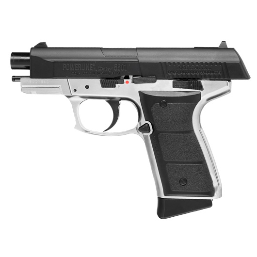 Daisy Mod. 5501 Powerline CO2 Luftpistole Kal. 4,5 mm BB Blowback Metallschlitten schwarz/silber Bild 8
