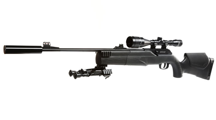 Umarex 850 M2 XT KIT CO2-Luftgewehr 4,5mm Diabolo inkl. Zielfernrohr, Schalldmpfer und Zweibein Bild 1