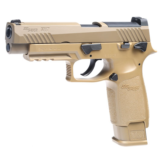 Sig Sauer P320-M17 CO2 Luftpistole Kal. 4,5 mm Diabolo FDE Bild 1