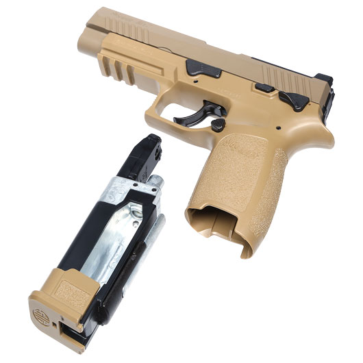 Sig Sauer P320-M17 CO2 Luftpistole Kal. 4,5 mm Diabolo FDE Bild 6