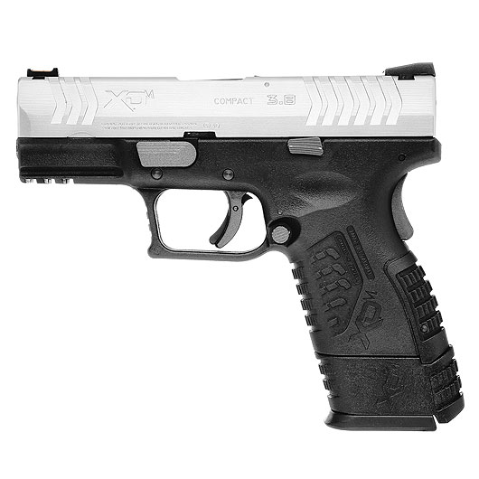 Springfield XDM Compact CO2 Luftpistole 4,5mm BB Blowback Bicolor