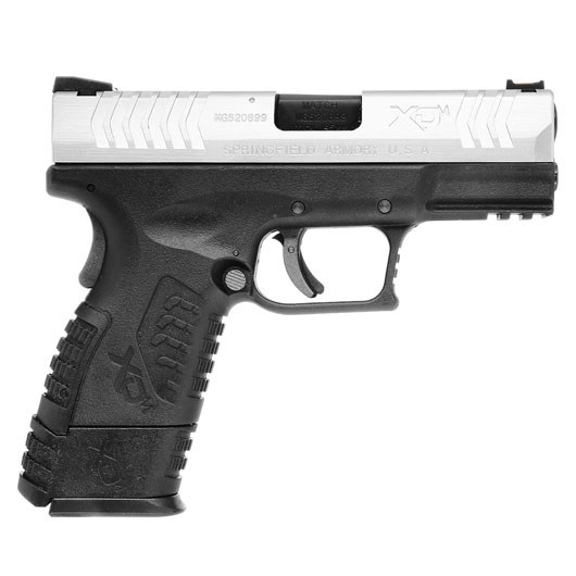 Springfield XDM Compact CO2 Luftpistole 4,5mm BB Blowback Bicolor Bild 6