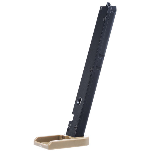 Glock 19X CO2 NBB Magazin 19 Schuss 4,5 mm BB FDE Bild 1