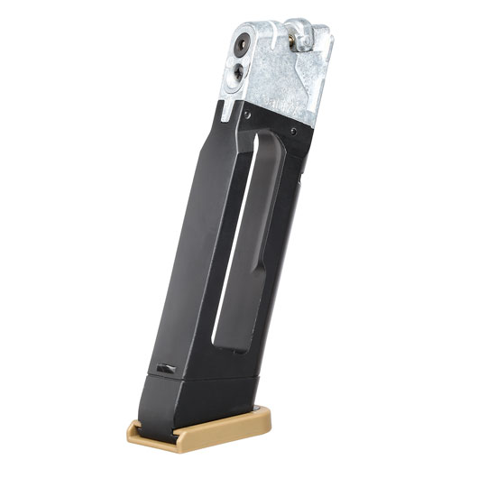 Glock 19X CO2 Magazin 18 Schuss Blowback FDE Bild 1